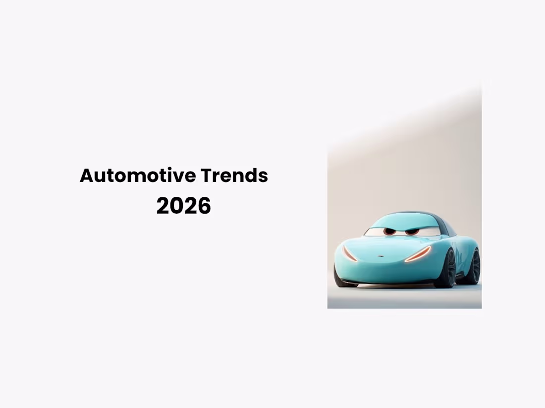 Cover image for :Automotive Trends 2026