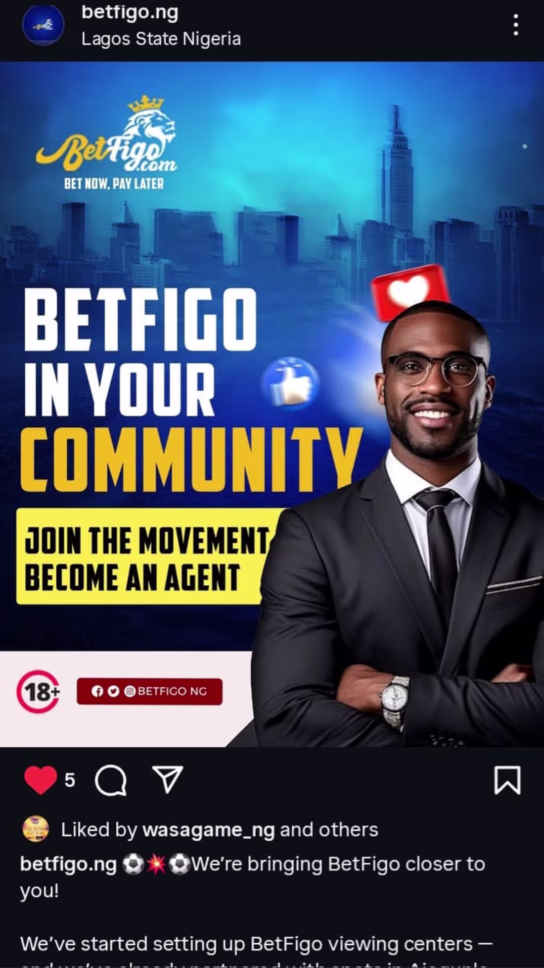 Cover image for Betfigo In Your Community