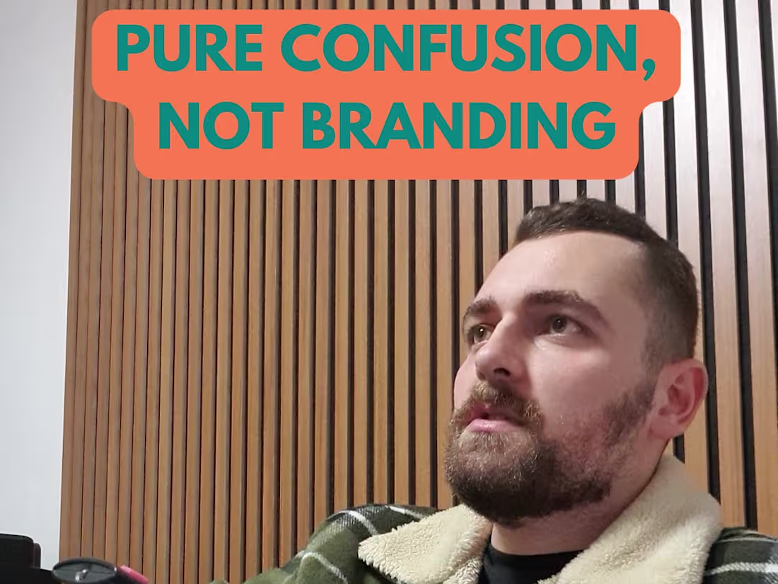 Cover image for "I'm building a brand, just trying new things!" Nope. You're...
