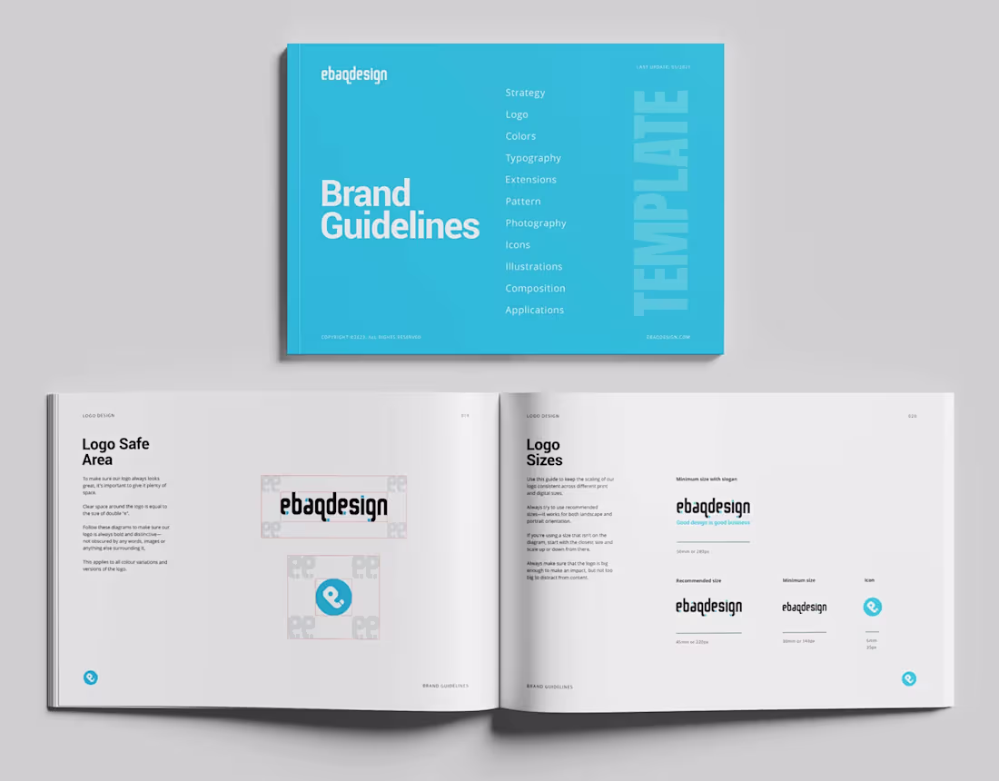 Cover image for Professional Style Guide Template