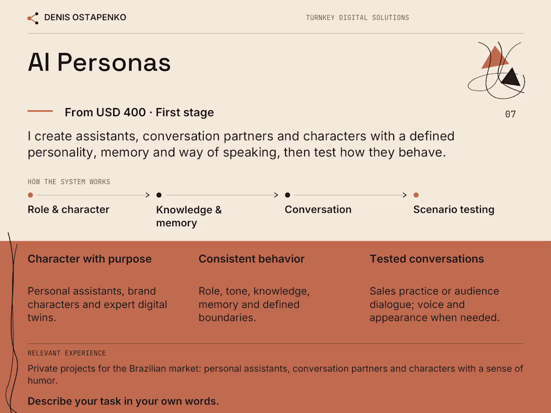 Cover image for AI Personas
