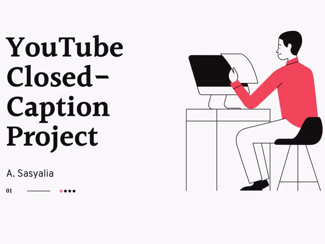 Cover image for YouTube Closed-Caption Project