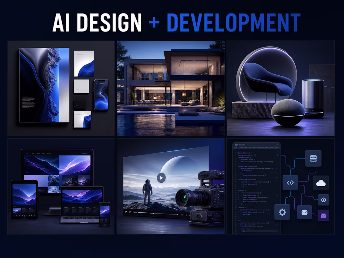 Cover image for AI Design + Development Capability Showcase | Concept Project