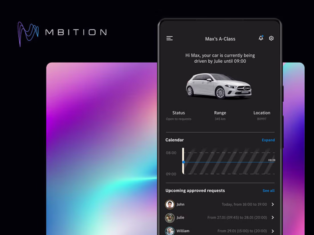 Cover image for Daimler keyless car sharing