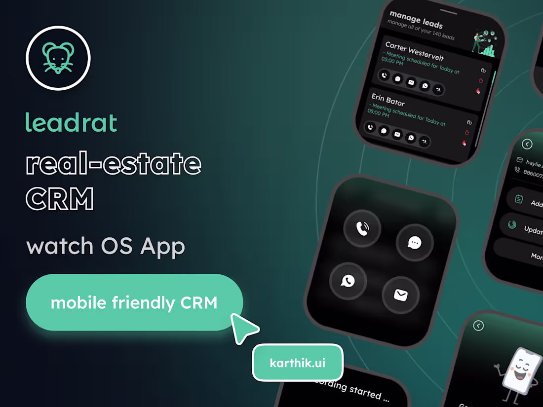Cover image for leadrat - watchOS App