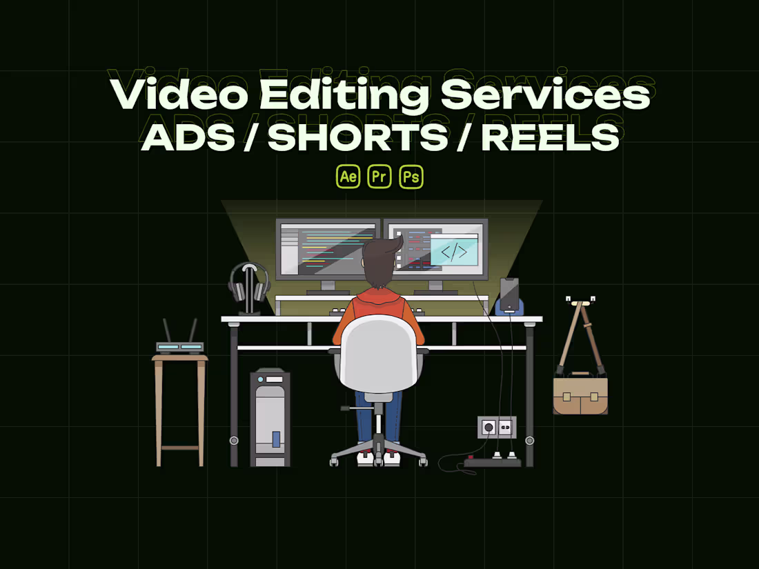 Cover image for I do video editing for Ads or shorts