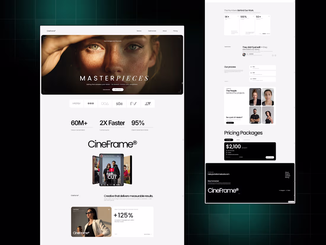 Cover image for Landing Page Develpoment in Framer
