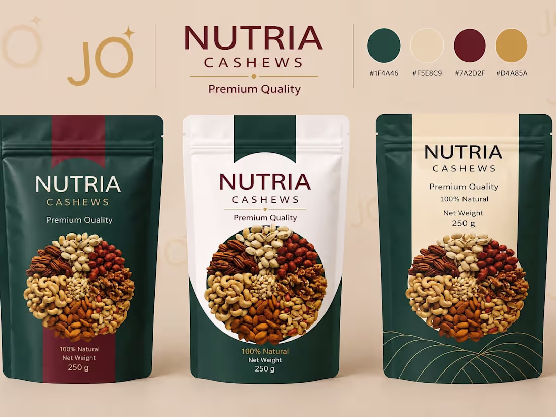 Cover image for Mixed Nuts Packaging Design A