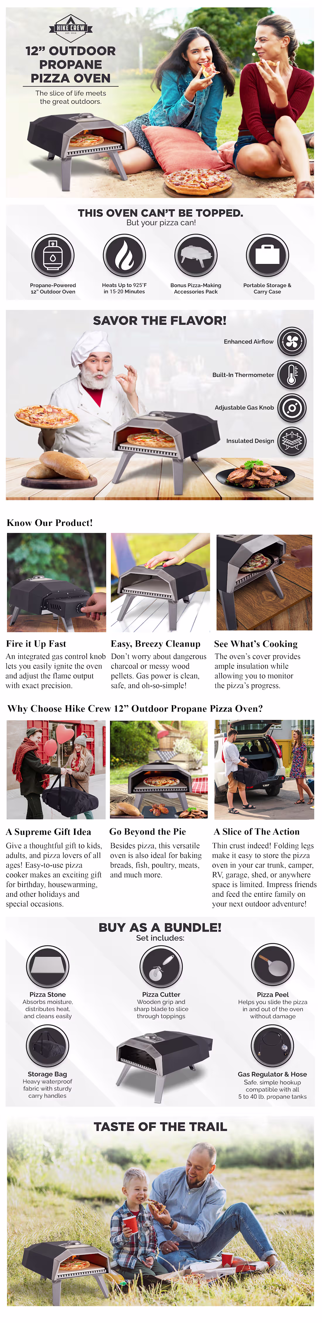 Cover image for I created this outdoor pizza