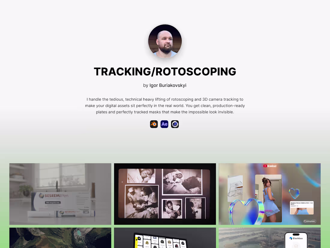 Cover image for Tracking Rotoscoping