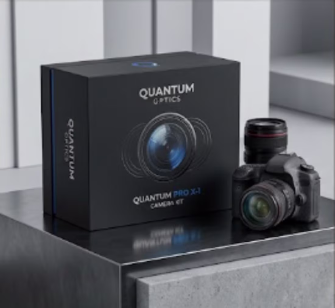 Cover image for Premium Camera Packaging Design with
