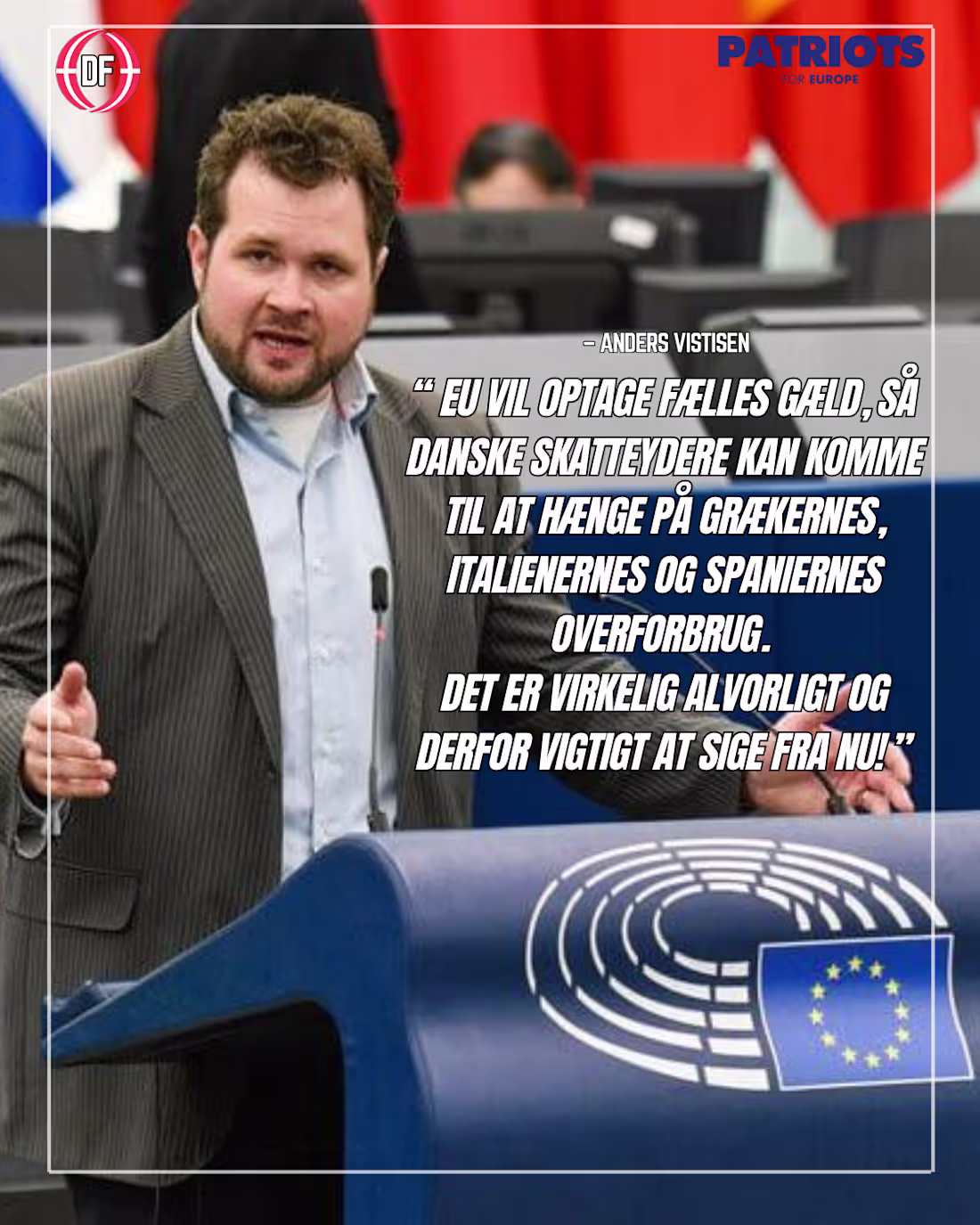 Cover image for Political Content Strategy for Danish MEP Anders Vistisen