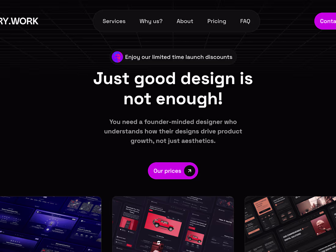 Cover image for High converting Framer website with 'wow' effects