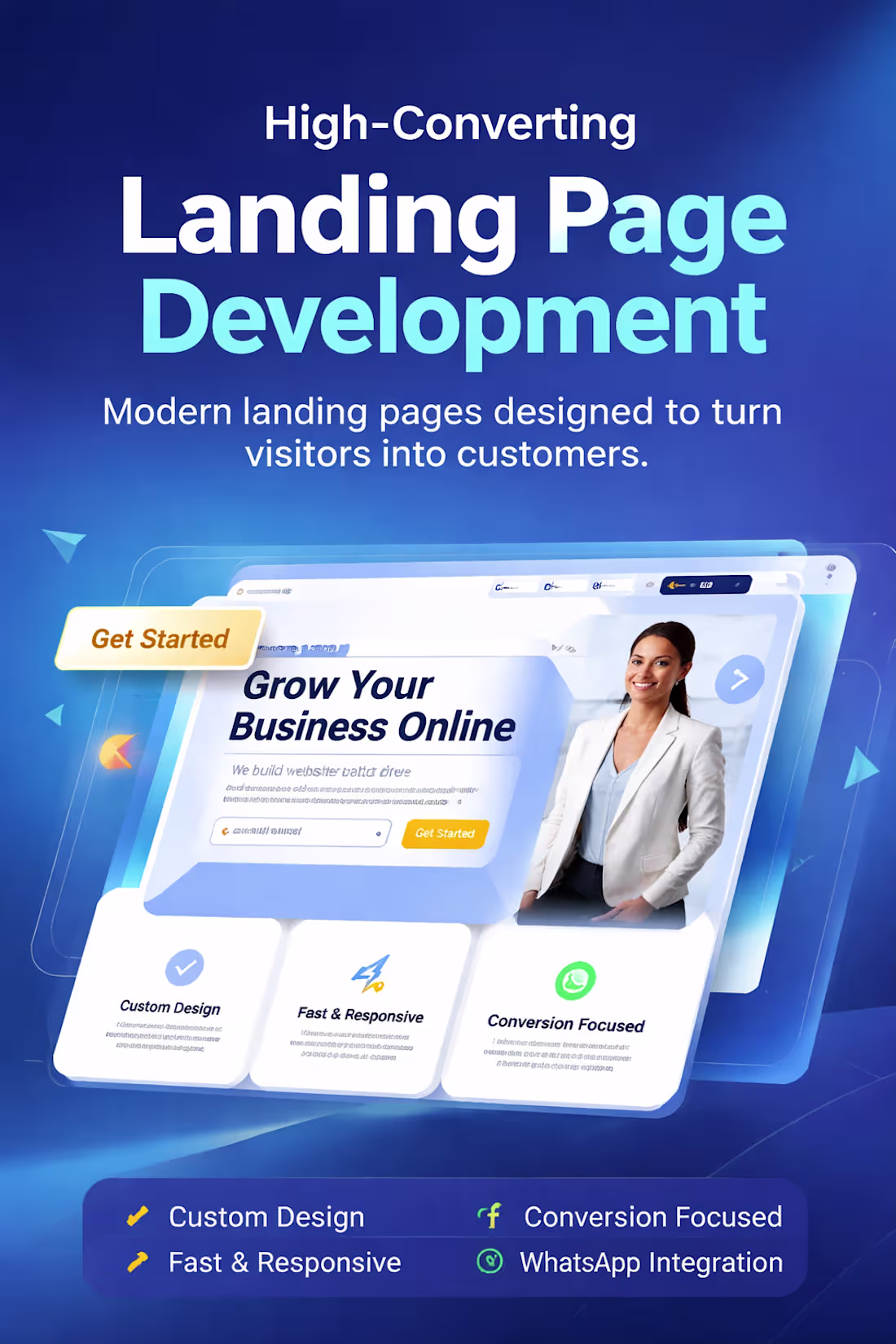Cover image for High-Converting Landing Page Development