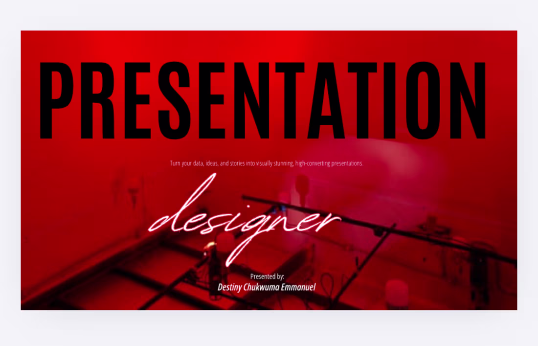 Cover image for High-Impact Presentation & Pitch Deck Design