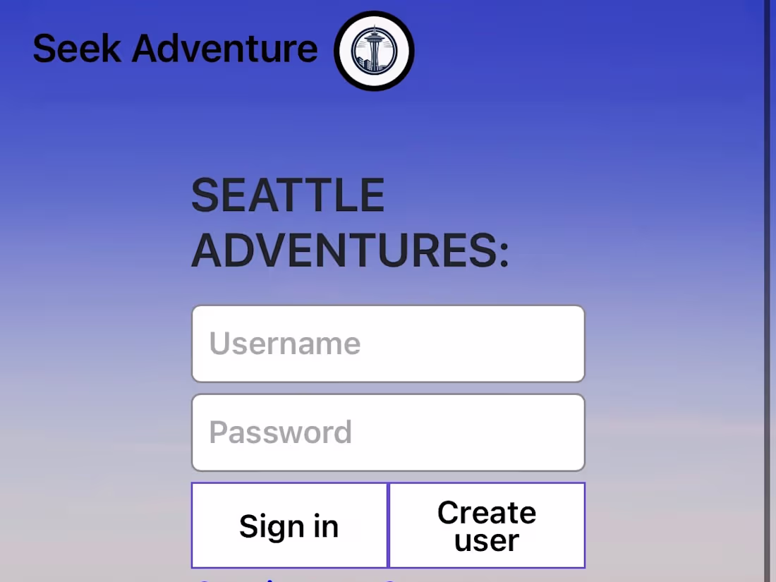 Cover image for Seek Adventure Seattle