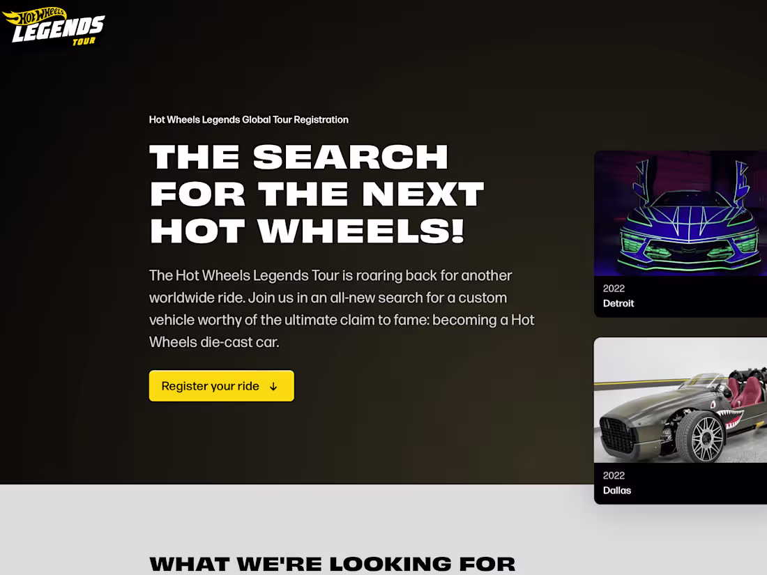 Cover image for HotWheels Legends