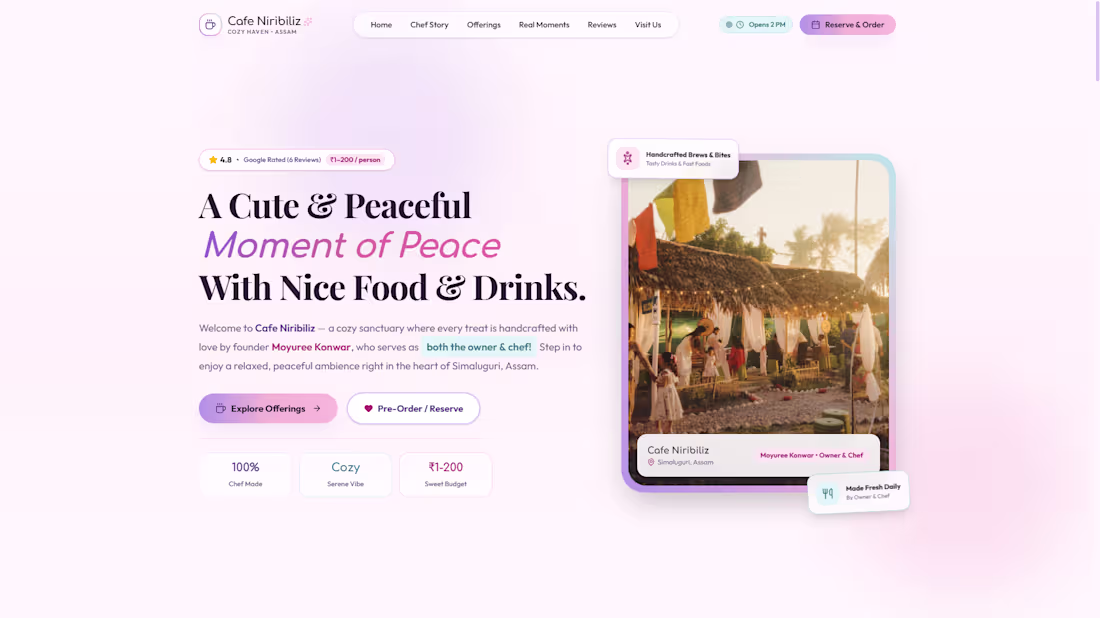 Cover image for Single Page Static site