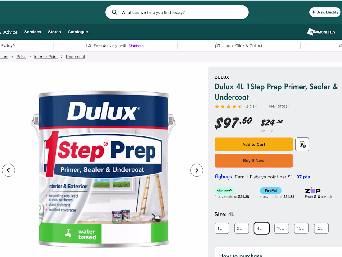 Cover image for Worked on Bunnings’ digital platform,