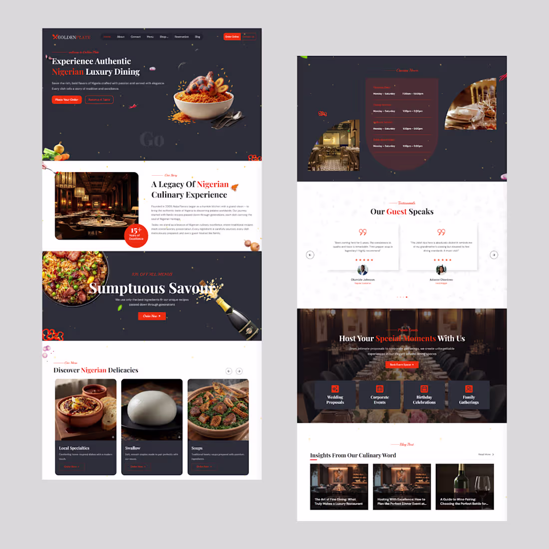 Cover image for GoldenPlate is a premium, high-end