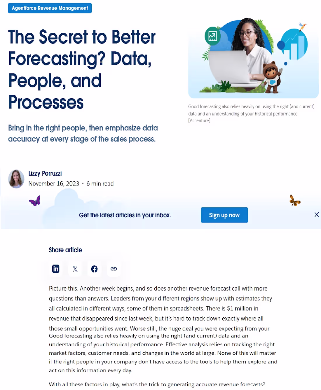 Cover image for I wrote collaboratively with Salesforce