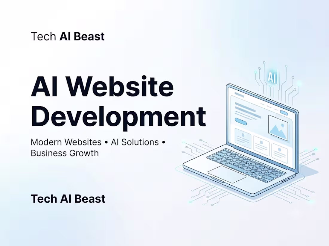 Cover image for AI-Powered Business Website Development