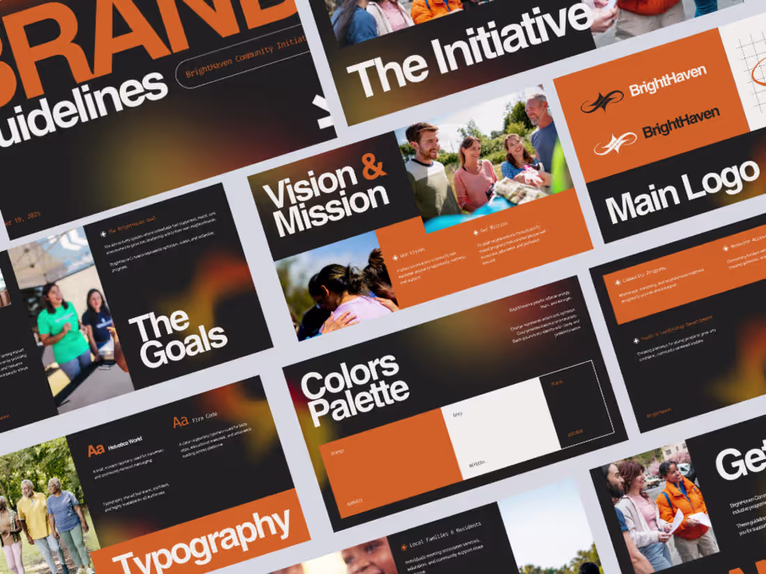 Cover image for Non Profit - Brand Guidelines