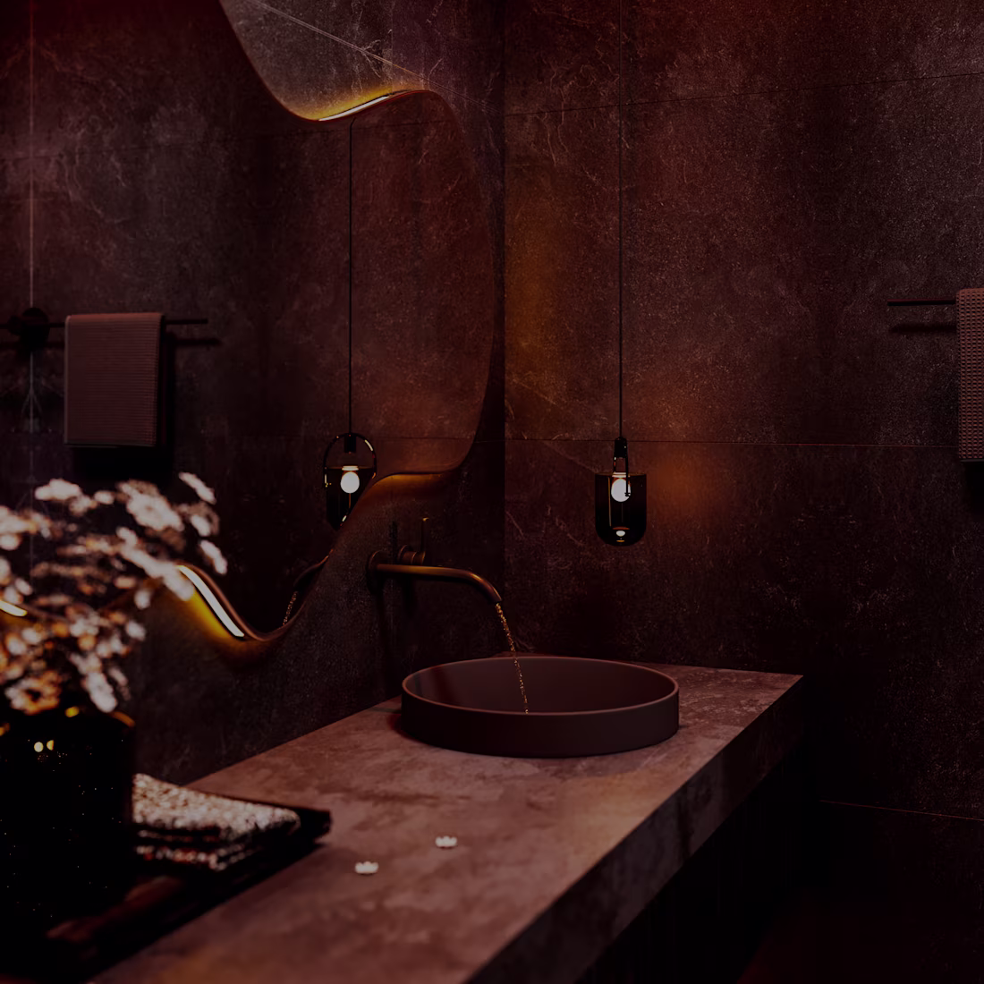 Cover image for Atmospheric Powder Room | 3D