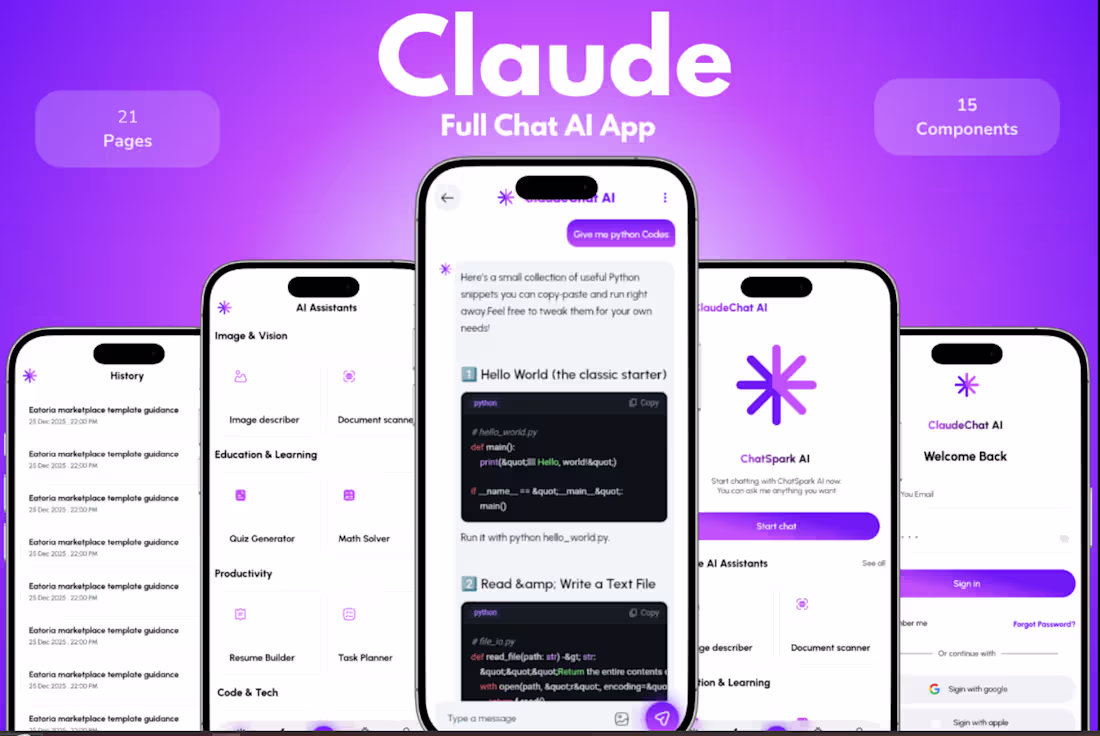 Cover image for Full stack AI Chat App