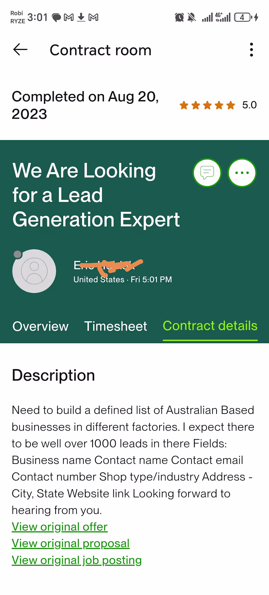 Cover image for Lead Generation Expert, 5-Star Rated
