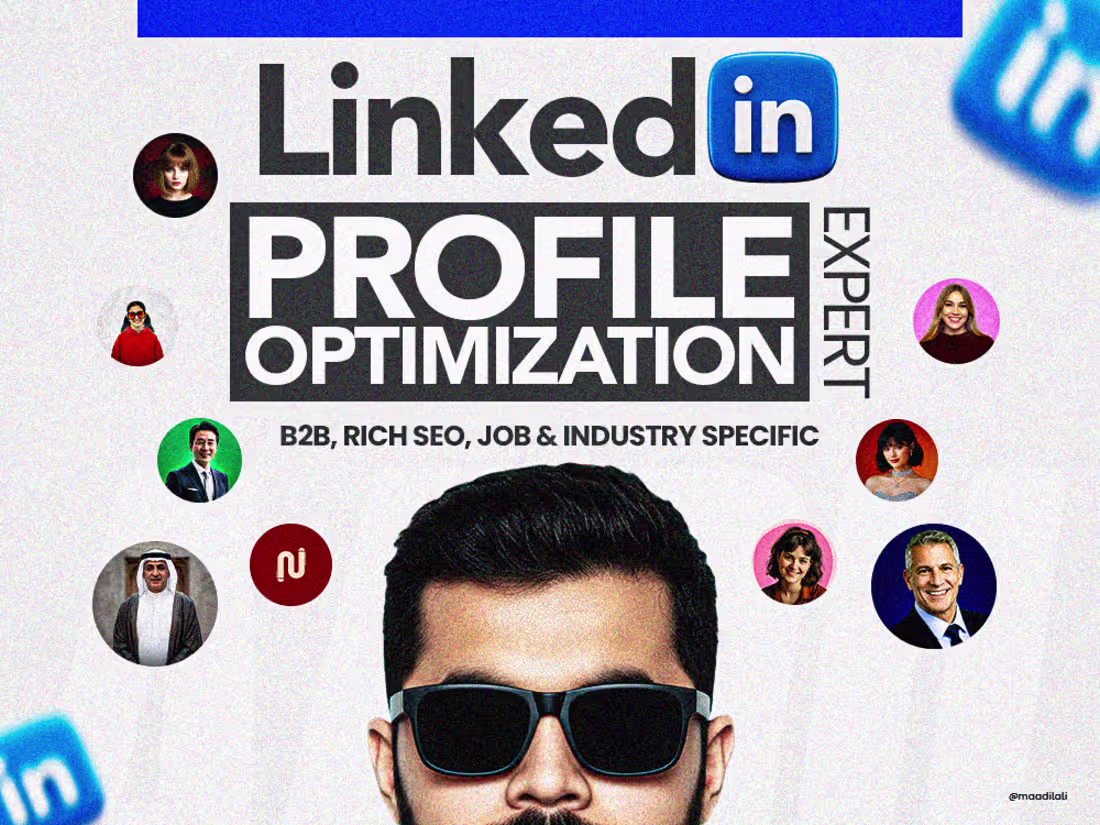 Cover image for 100% | LinkedIn Profile Optimization & Revamp