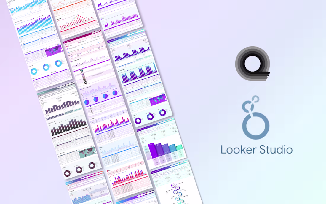 Cover image for Custom-Designed Looker Studio Dashboards