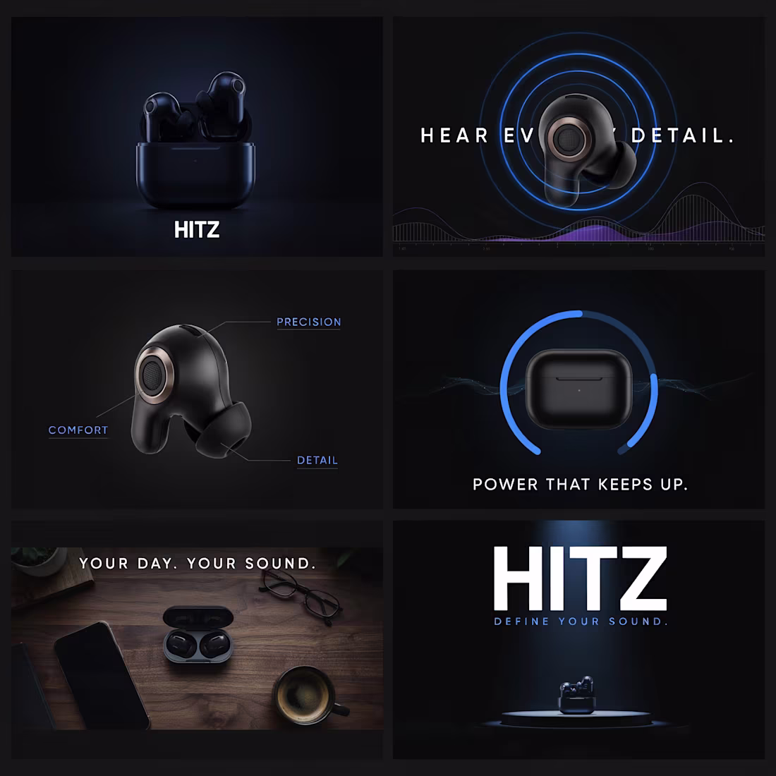 Cover image for Premium Earbud Social Media Graphics & Post Design