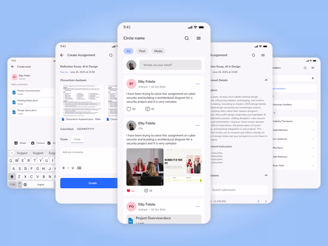 Cover image for Project: Circles – A Social Learning App The Idea I wanted t...