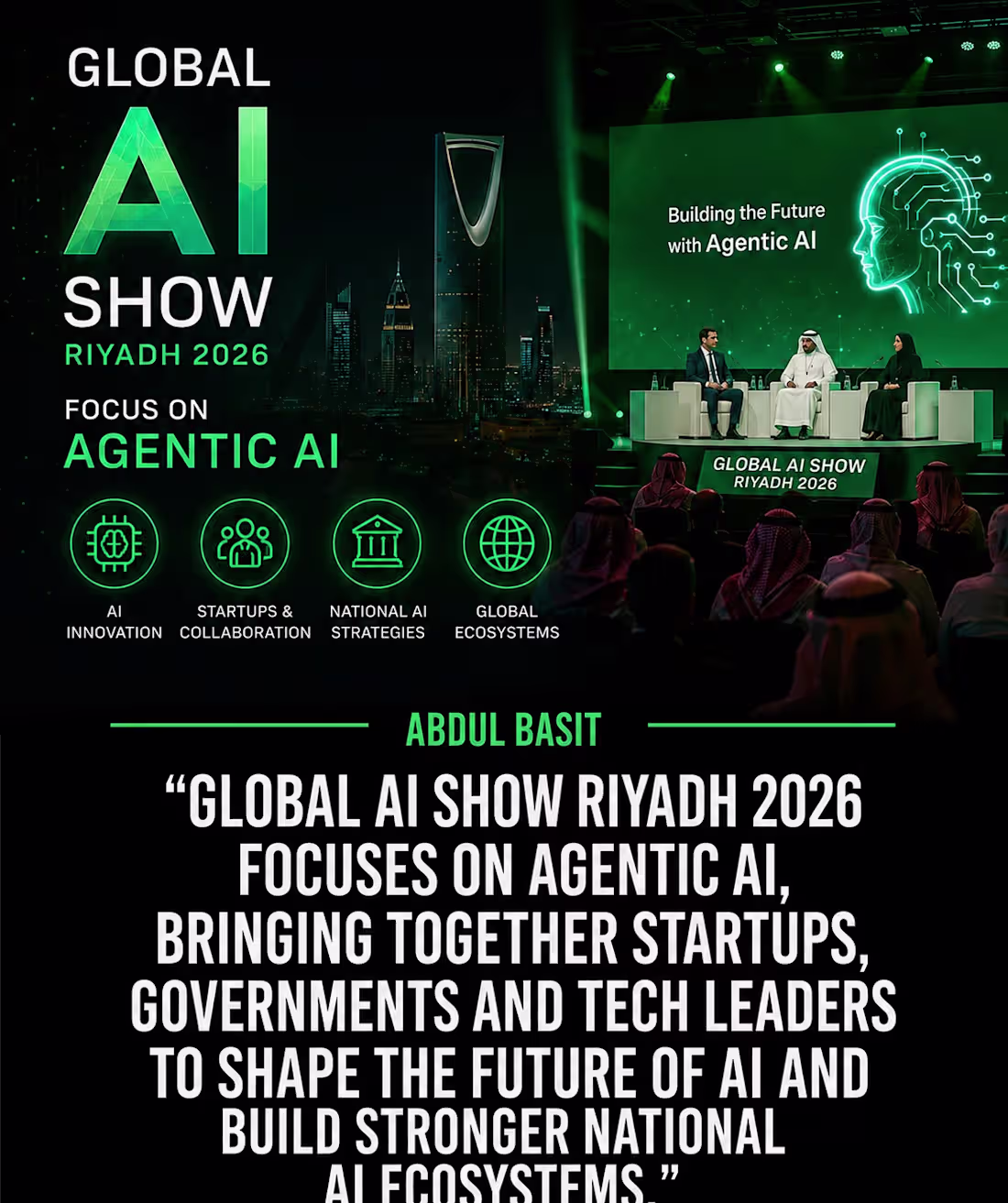 Cover image for 🌍 Global AI Show Riyadh