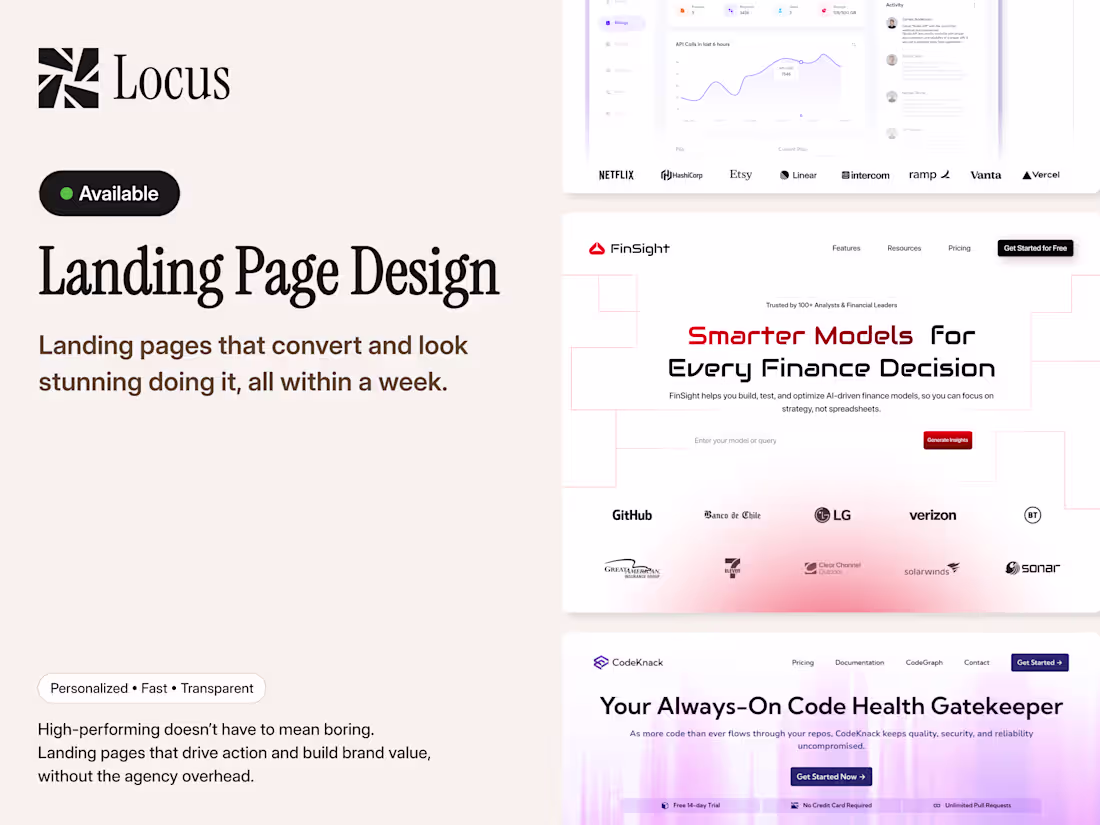 Cover image for Conversion-Focused Landing Page Design