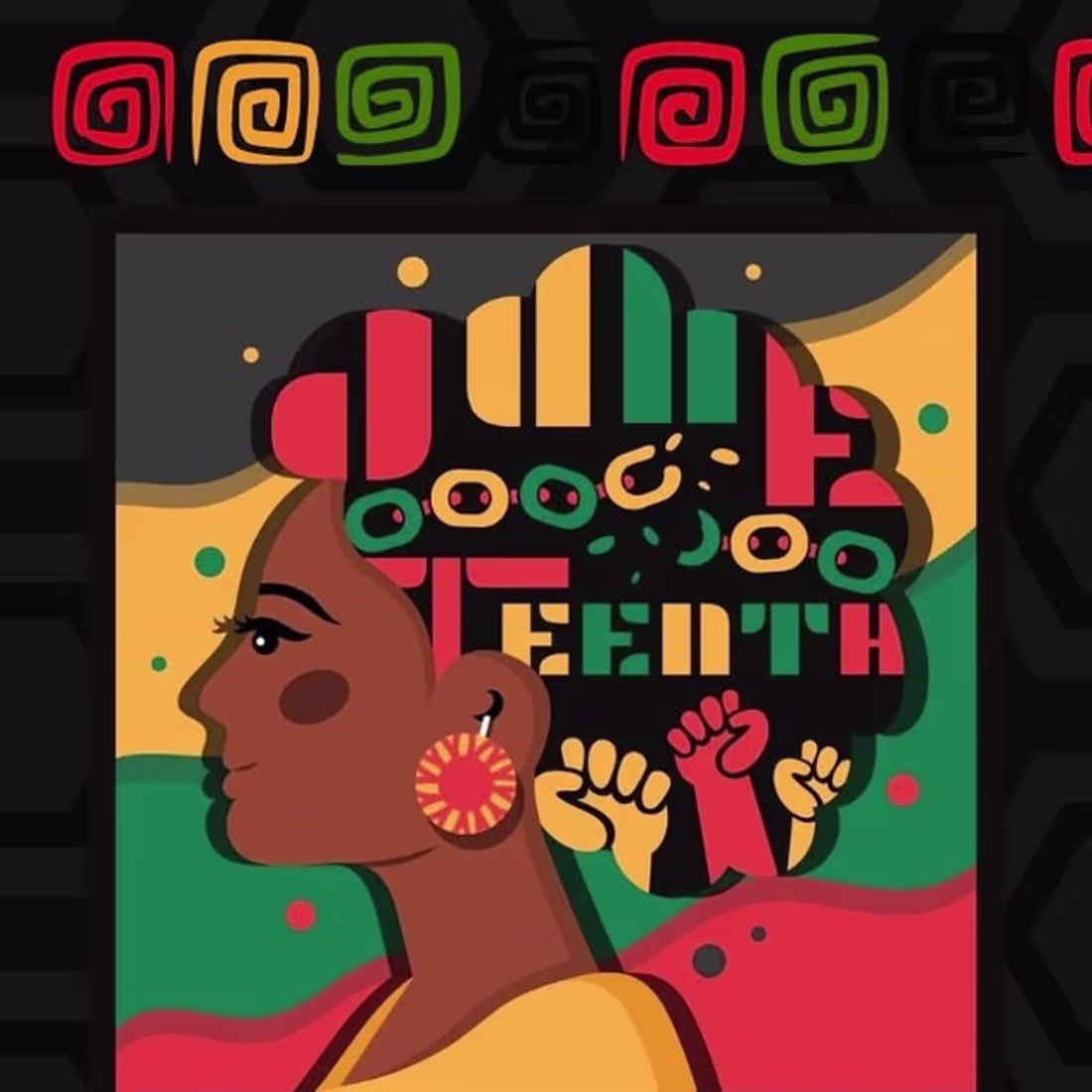 Cover image for Juneteenth Commemorative Social Media Post