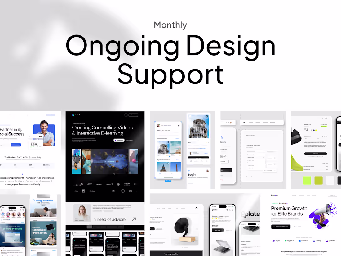 Cover image for Ongoing Design Support