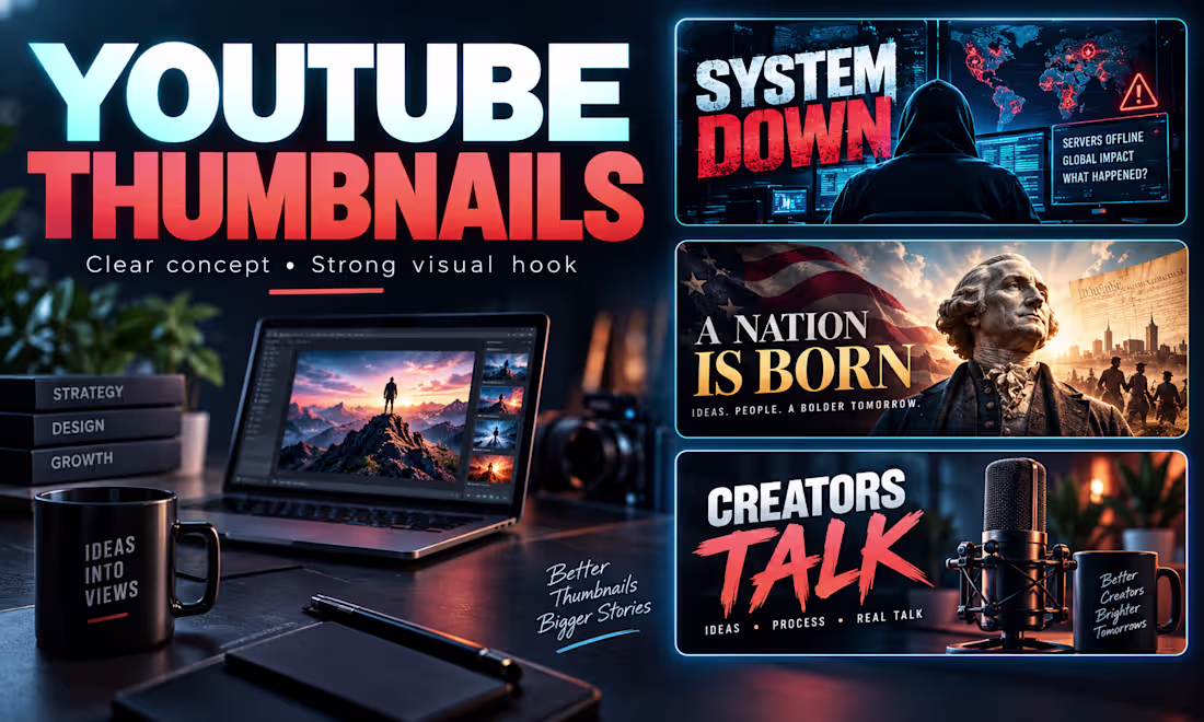 Cover image for Custom YouTube thumbnails for creators