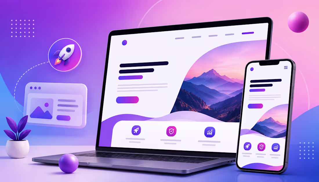 Cover image for Creating a professional and responsive landing page for your...
