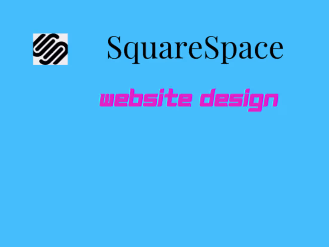 Cover image for Squarespace Website Design