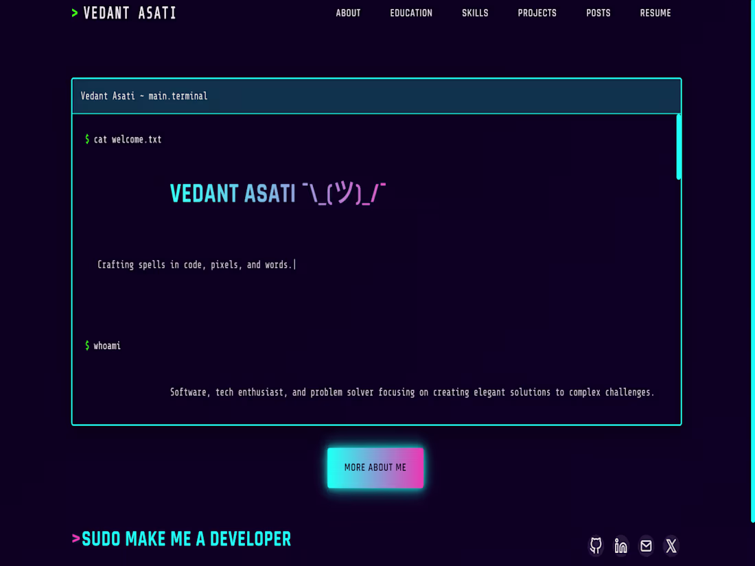 Cover image for Vedant Asati