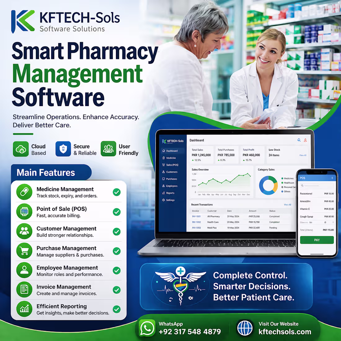 Cover image for Pharmacy Store Management Software Deployment