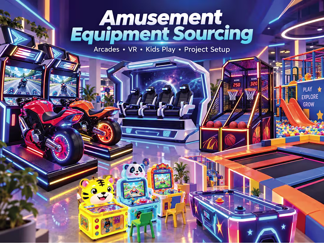 Cover image for Amusement Business Setup & China Equipment Sourcing