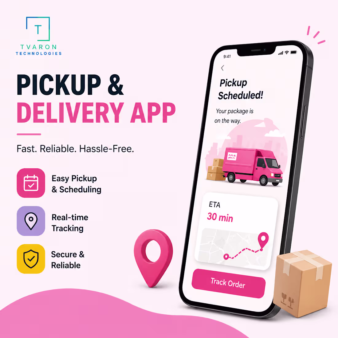 Cover image for Pickup & Delivery, Simplified.
From local