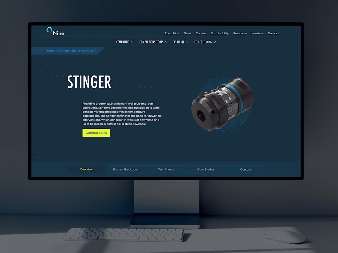 Cover image for Nine Energy Website and Brand Elevation