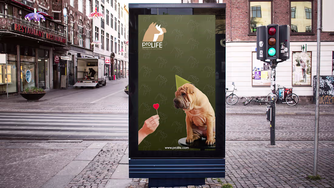 Cover image for proLIFE pet clinic - Brand Identity