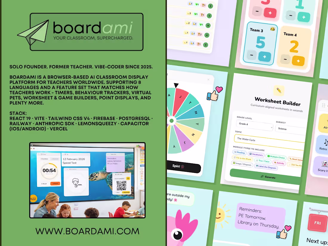Cover image for www.boardami.com (https://www.boardami.com) - a free