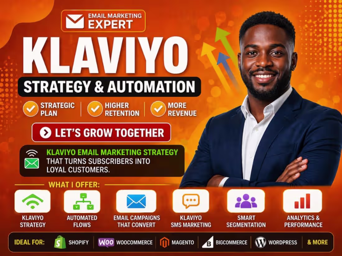 Cover image for klaviyo email marketing plan: klaviyo email & SMS campaigns
