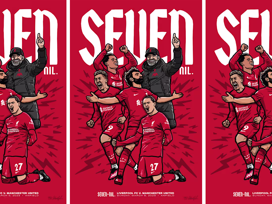 Cover image for Seven-Nil Poster